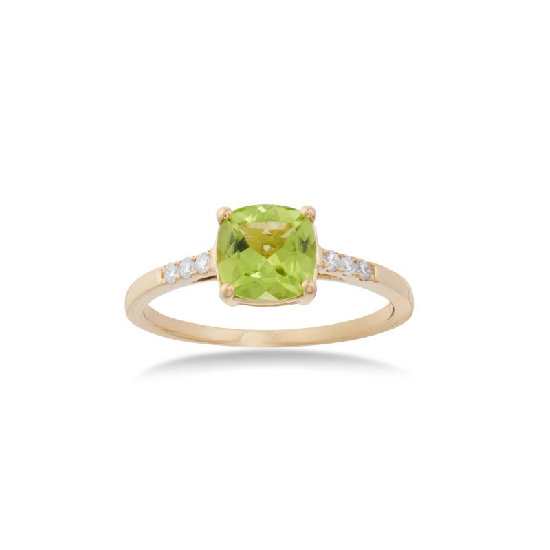 Aveny Signature Peridot Ring Karat Guld