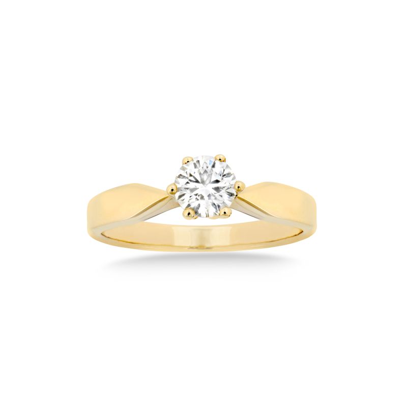 Aveny Starlight Brillant Ring Ct Karat Guld