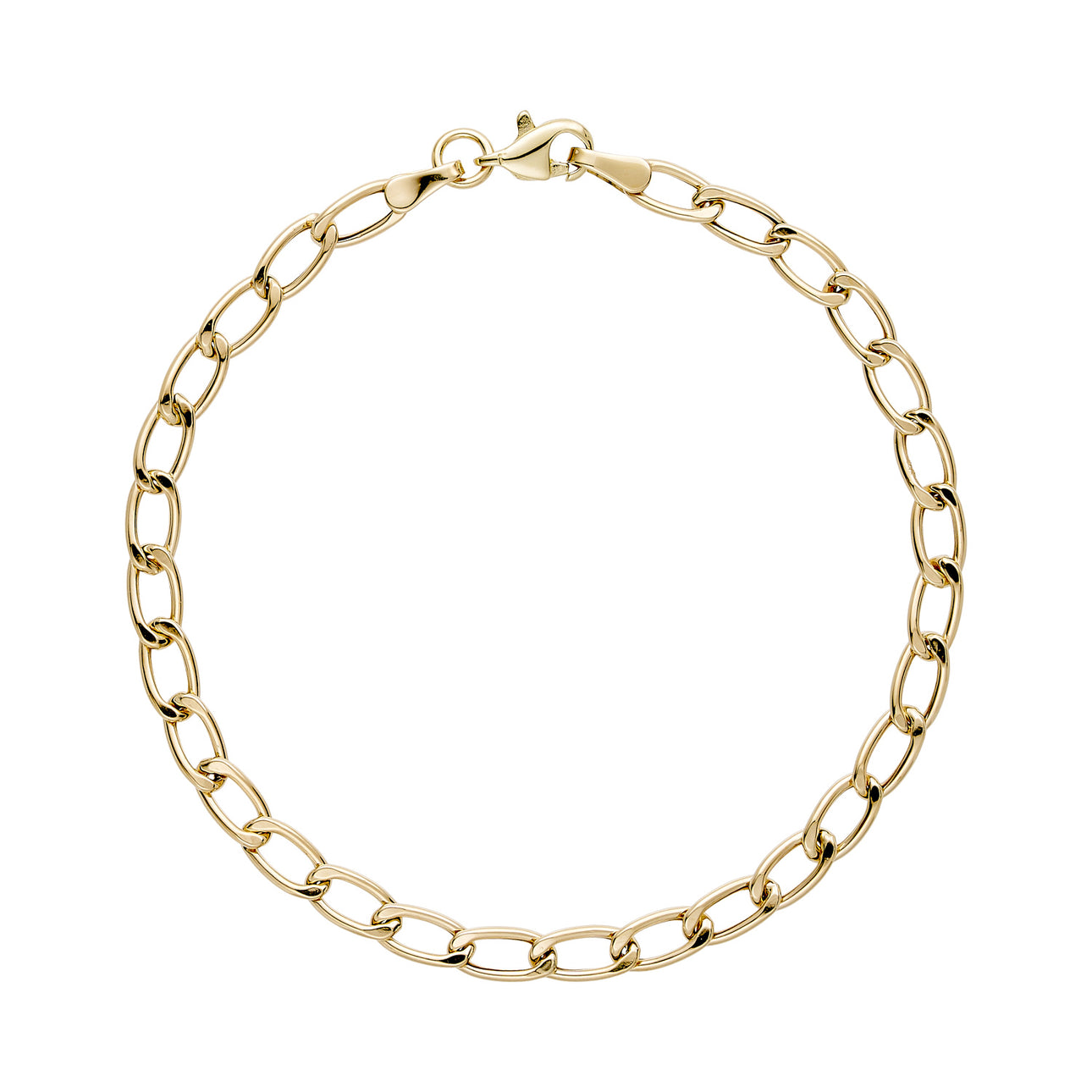 Vibholm GULD - Armbånd m. panser, 16+3 cm - 8 kt. guld | 2.299,00 kr ...